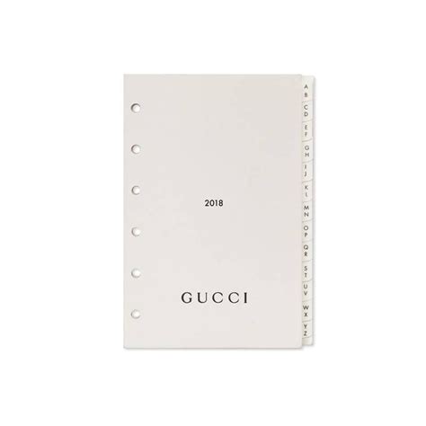 gucci small agenda refill